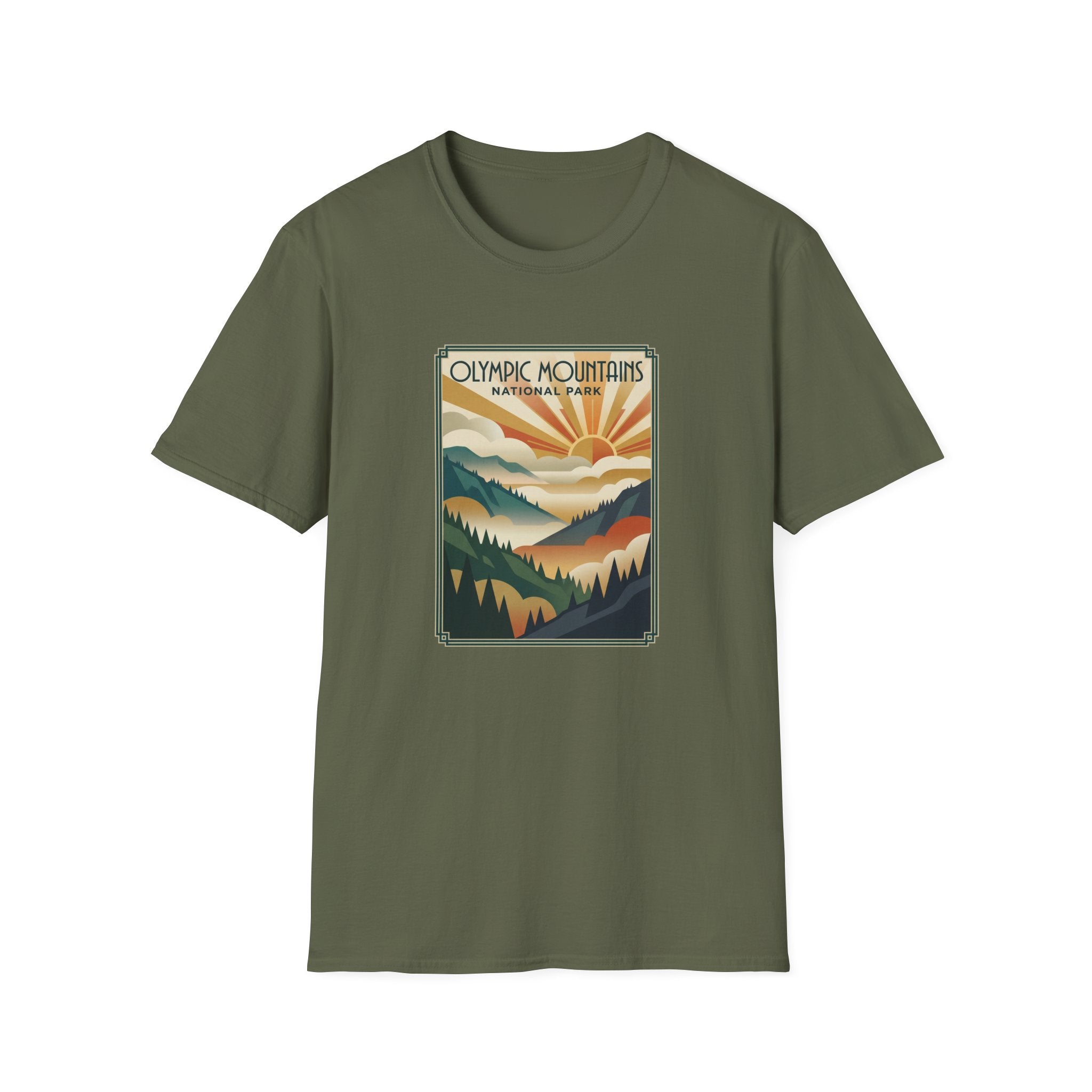 Olympic Mountains T-Shirt