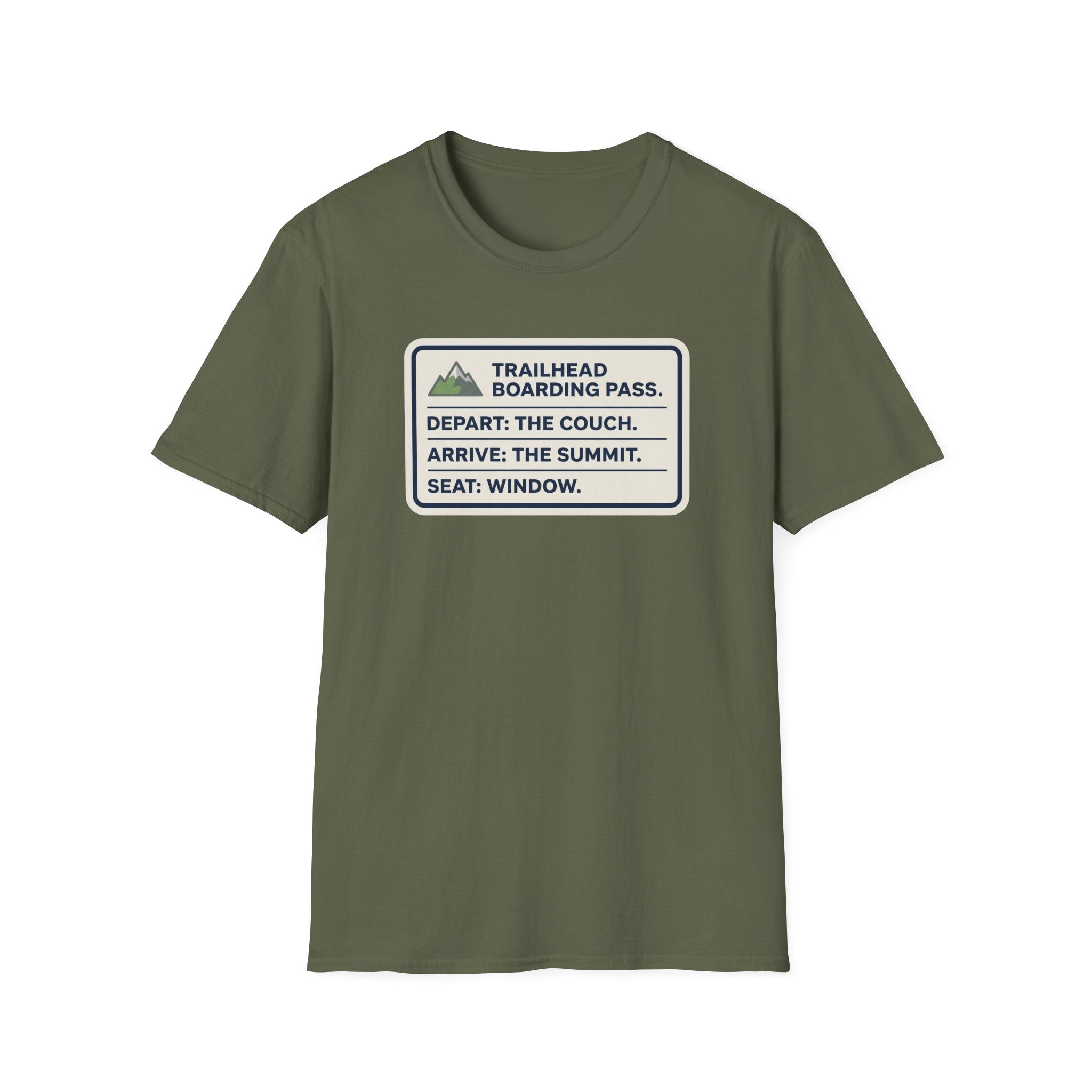 Trailhead Boarding Pass T-Shirt