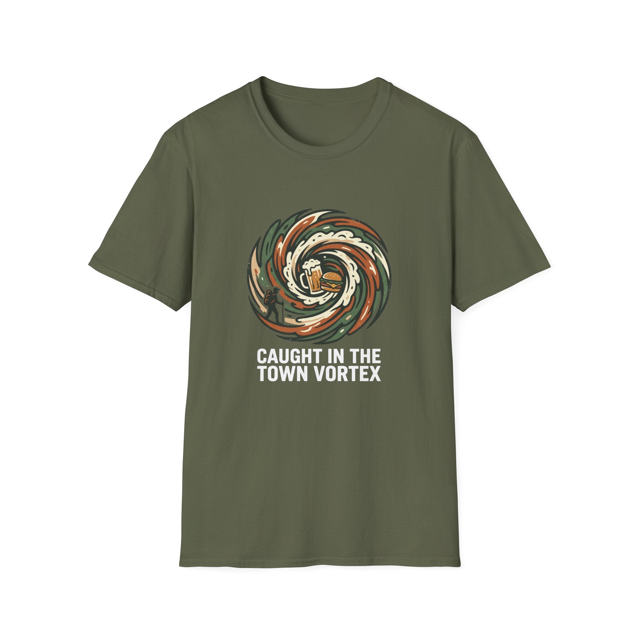 Caught In The Town Vortex T-Shirt
