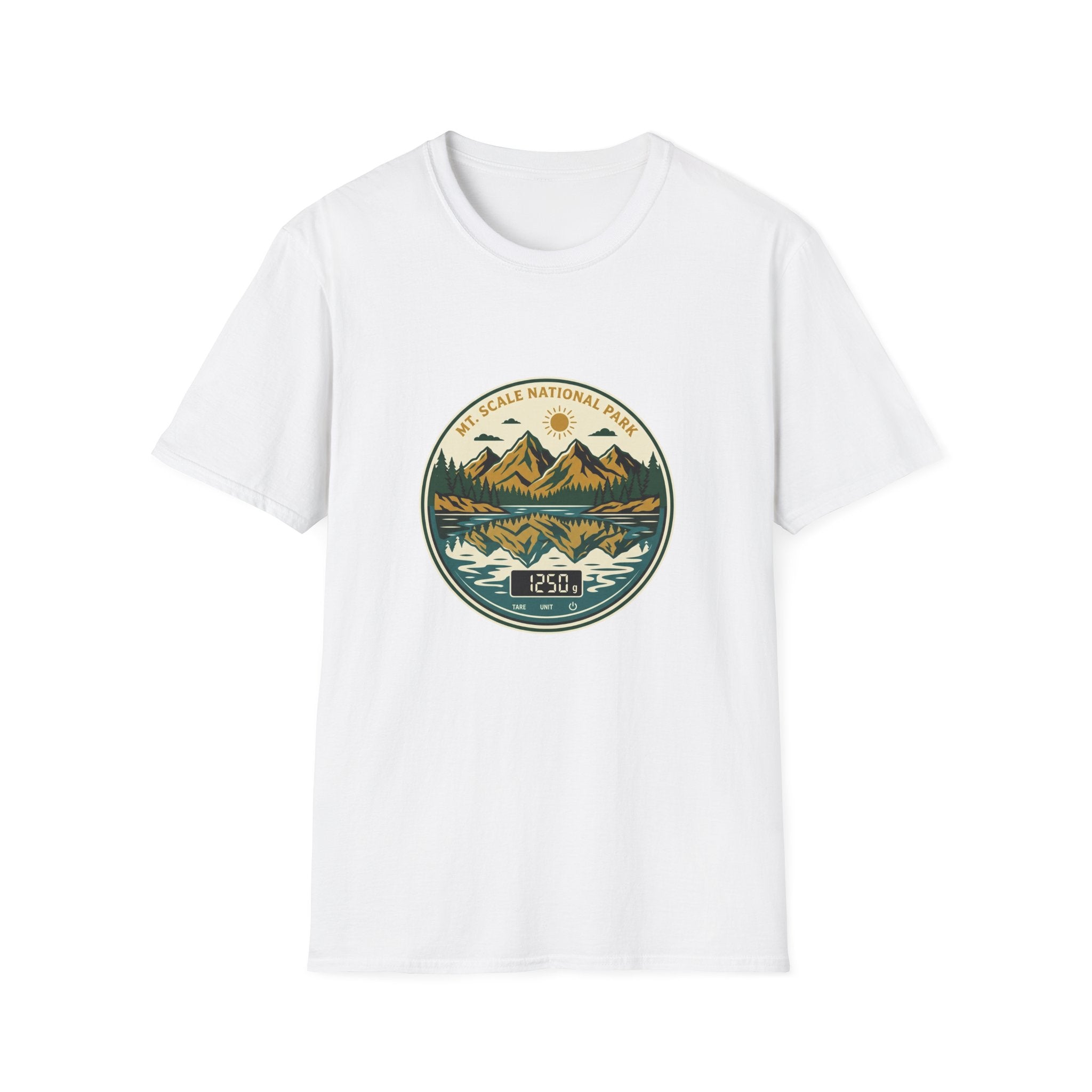 Alpine Reflections-BLACK T-Shirt