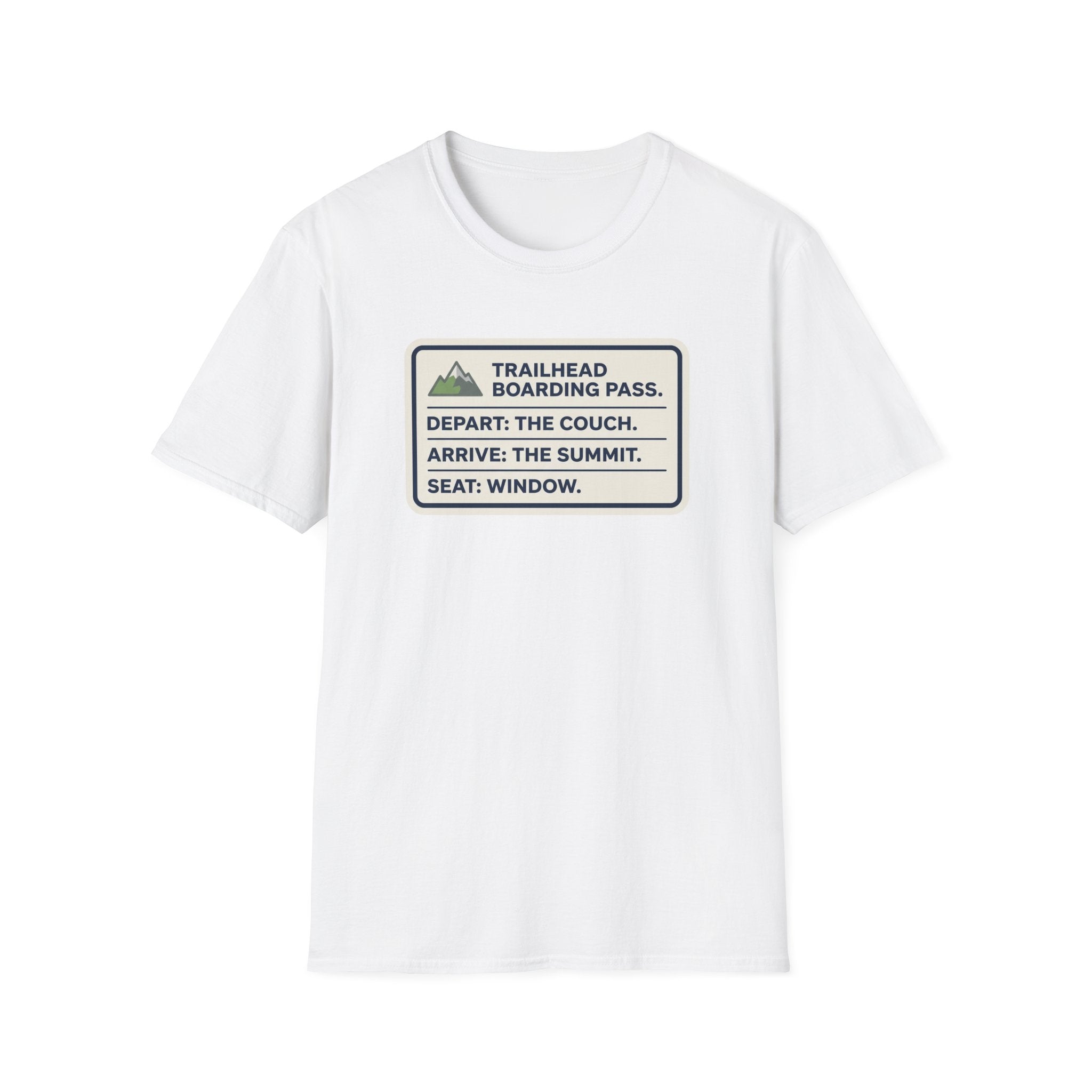 Trailhead Boarding Pass T-Shirt