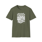 Linocut Peaks T-Shirt