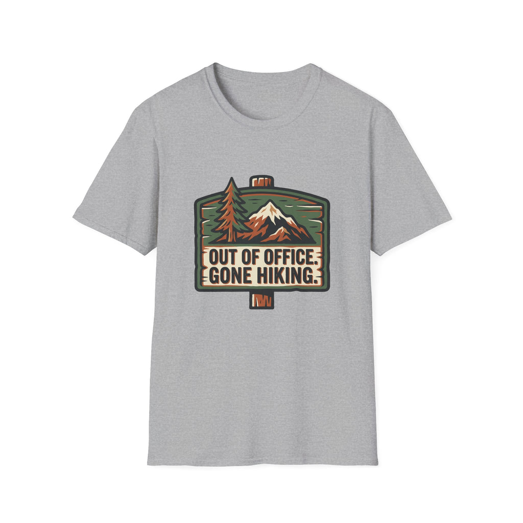 Out Of Office Gone Hiking T-Shirt