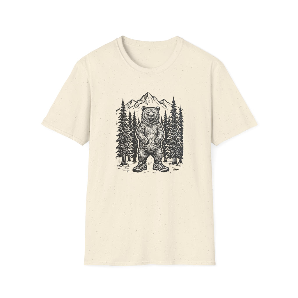 Linocut Bear T-Shirt