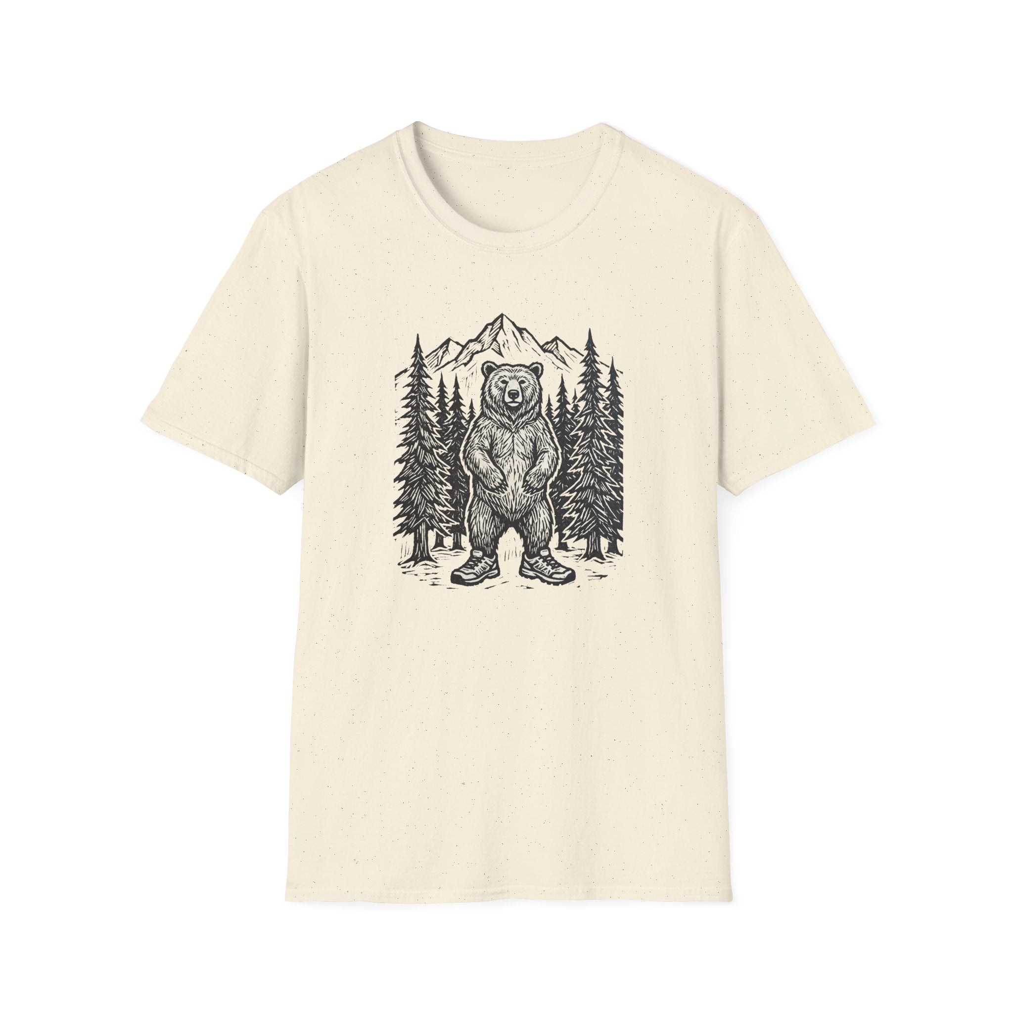 Linocut Bear T-Shirt