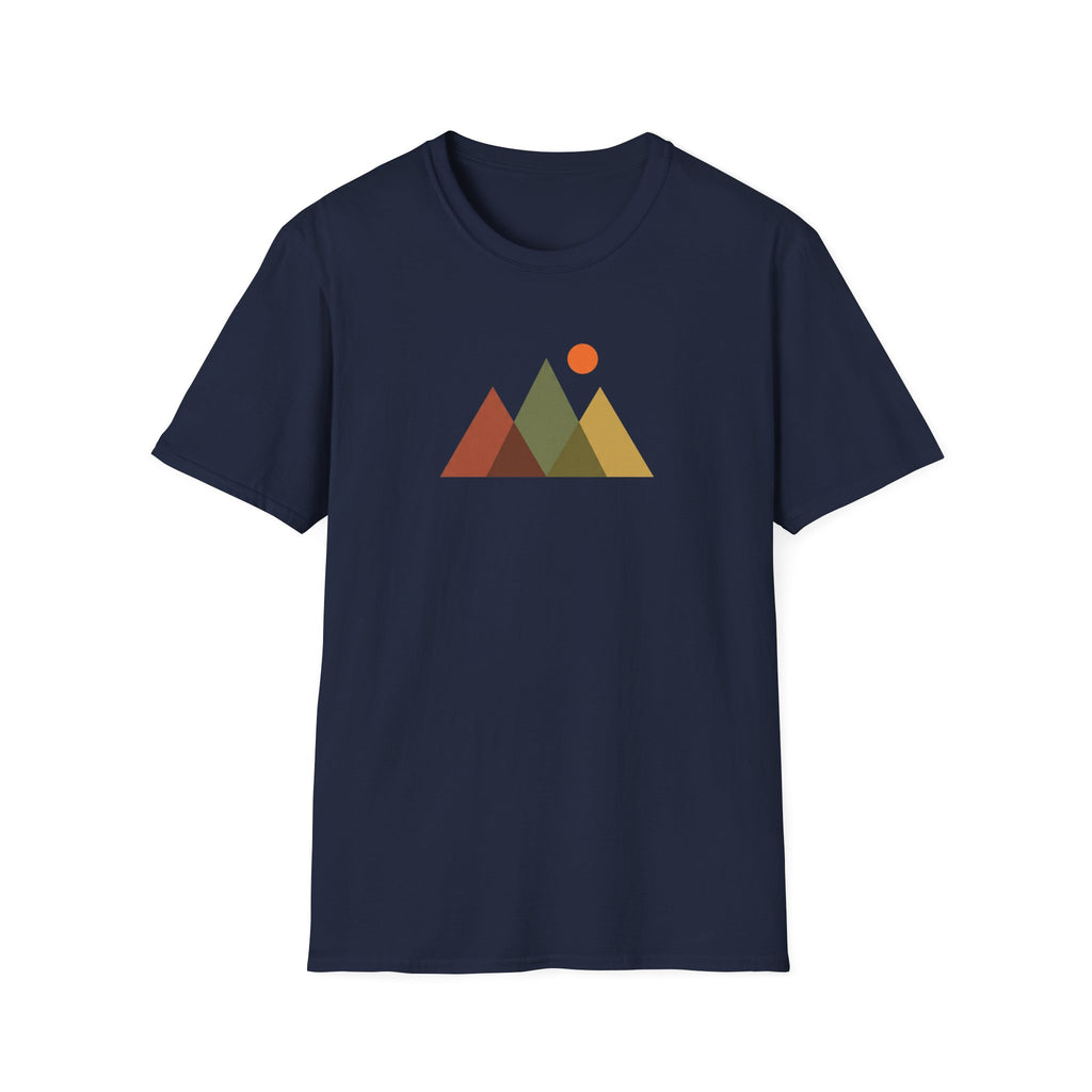 Minimal Three Mountains T-Shirt