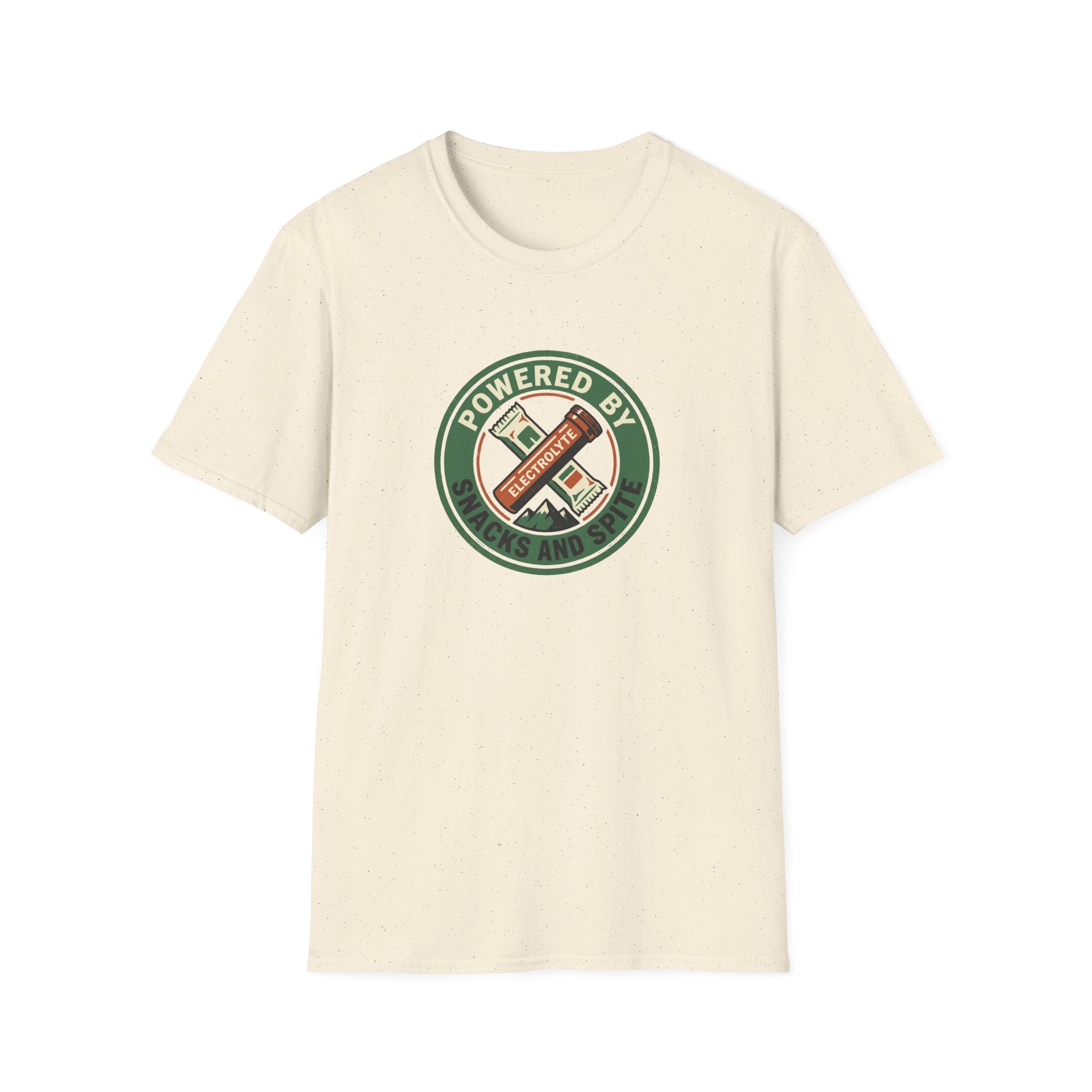 Powered By Snacks And Spite T-Shirt