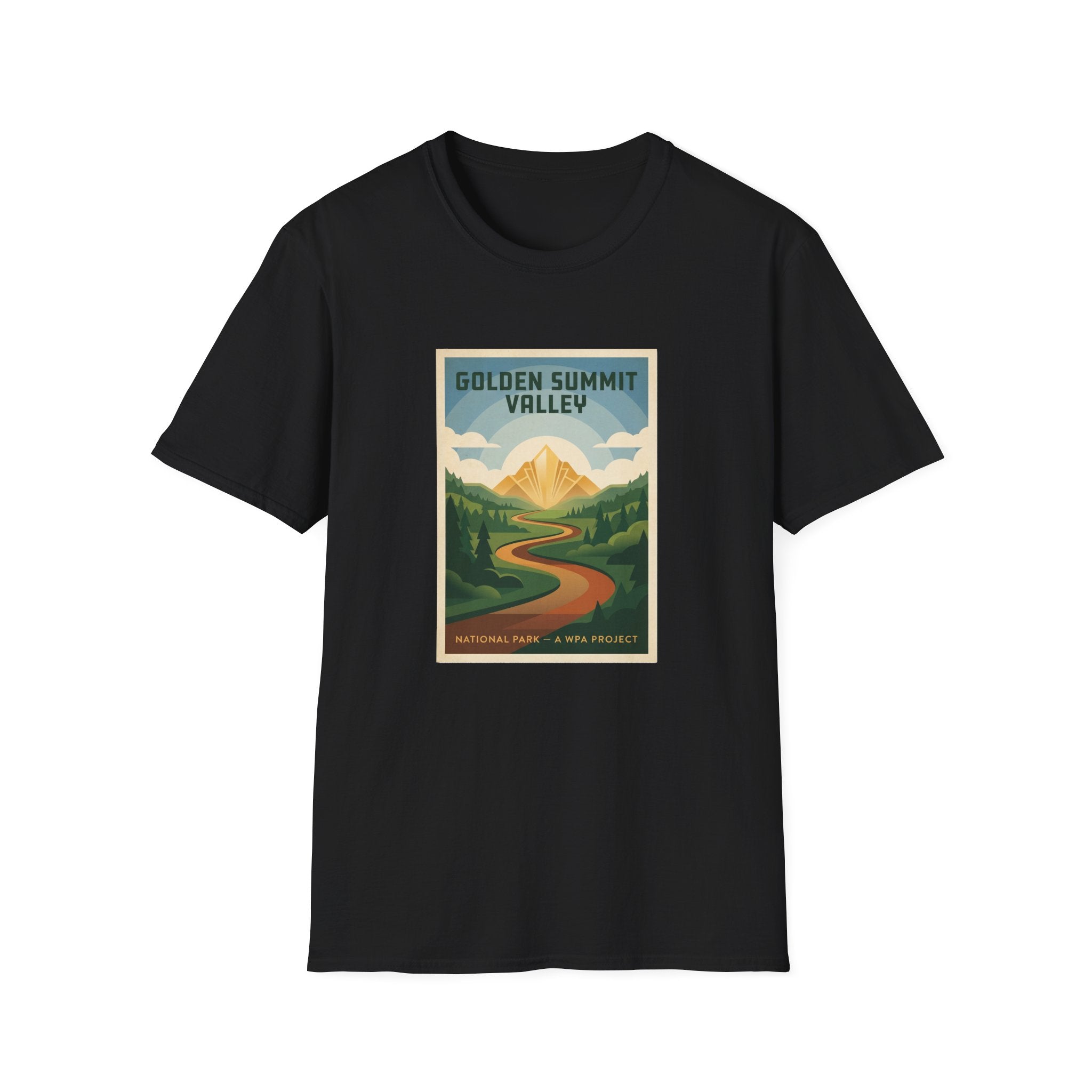 Golden Summit Valley T-Shirt