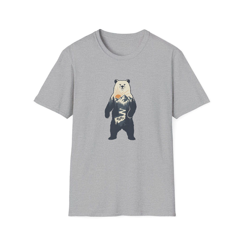 Double Exposure Bear T-Shirt