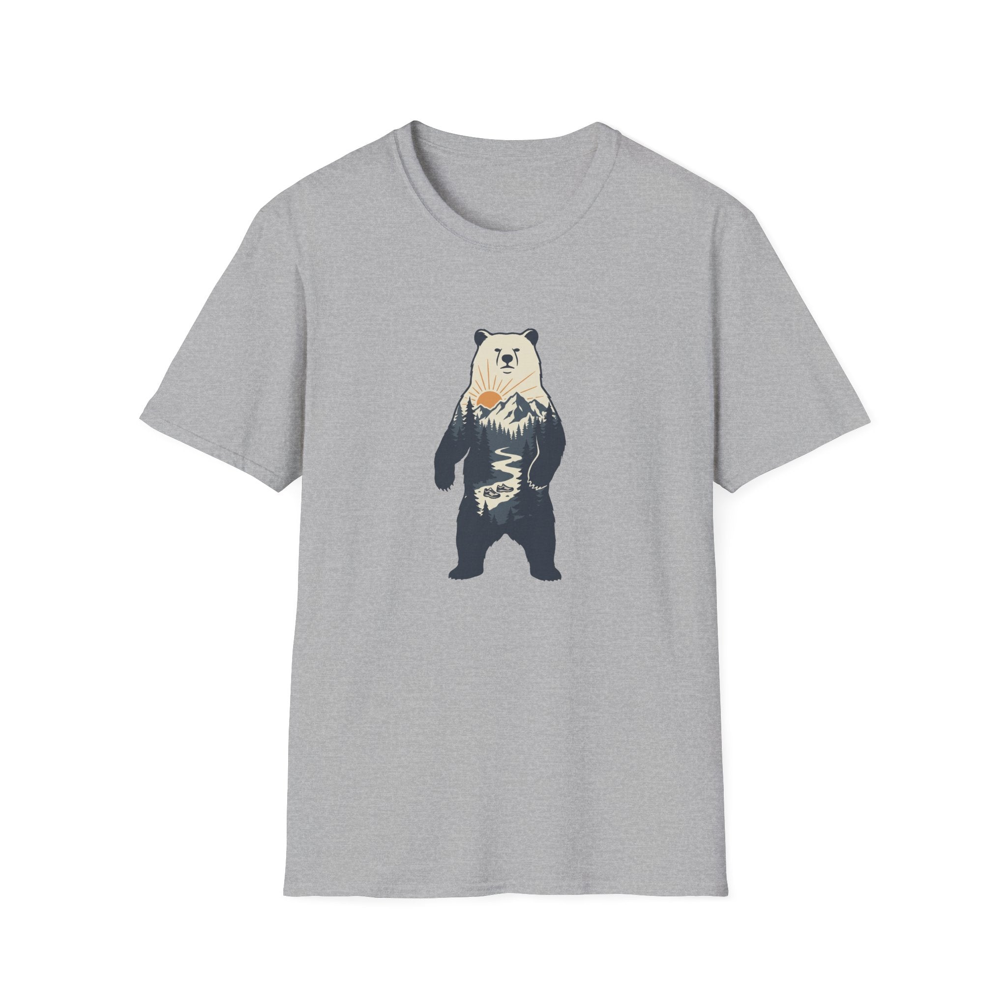 Double Exposure Bear T-Shirt