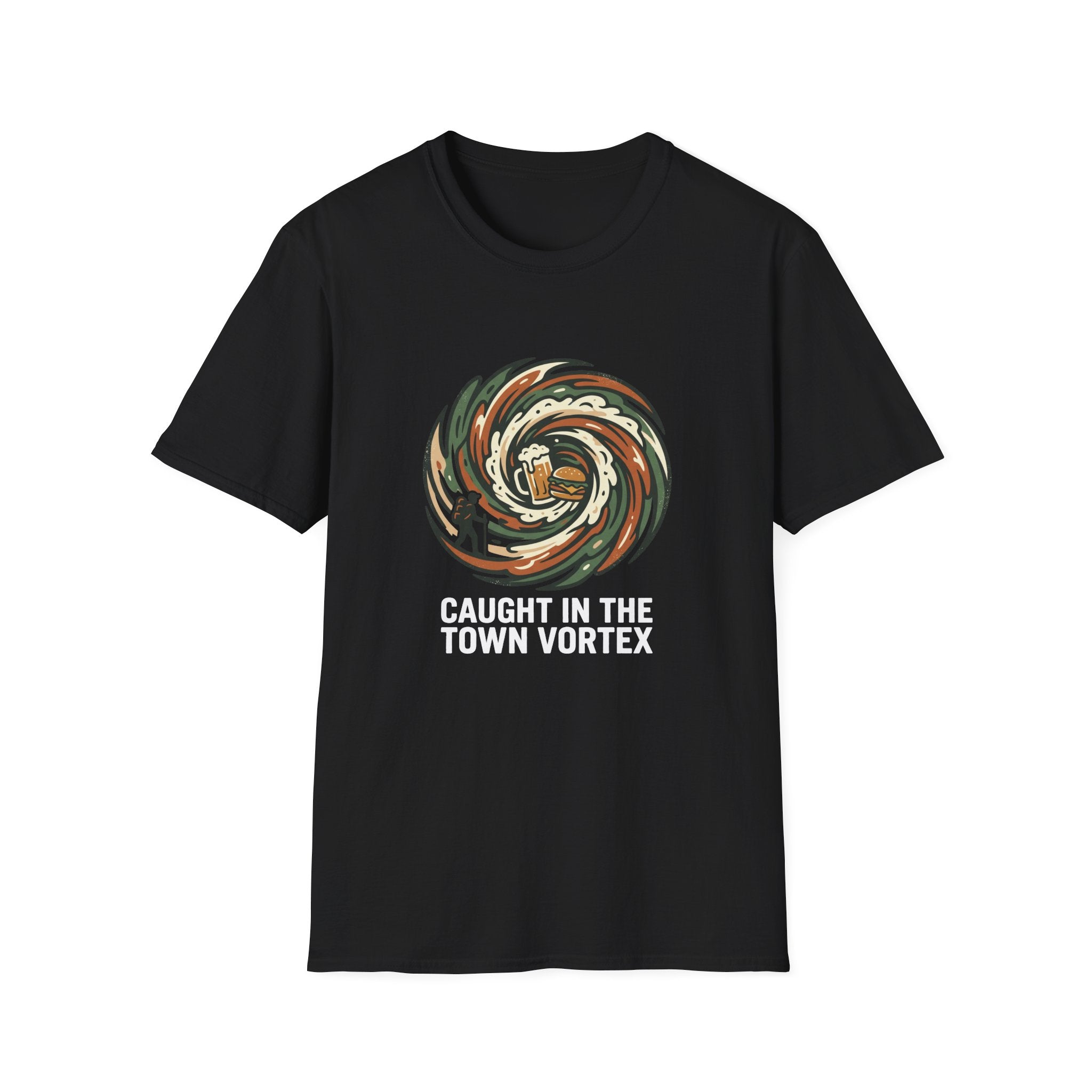 Caught In The Town Vortex T-Shirt
