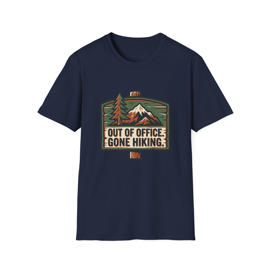Out Of Office Gone Hiking T-Shirt