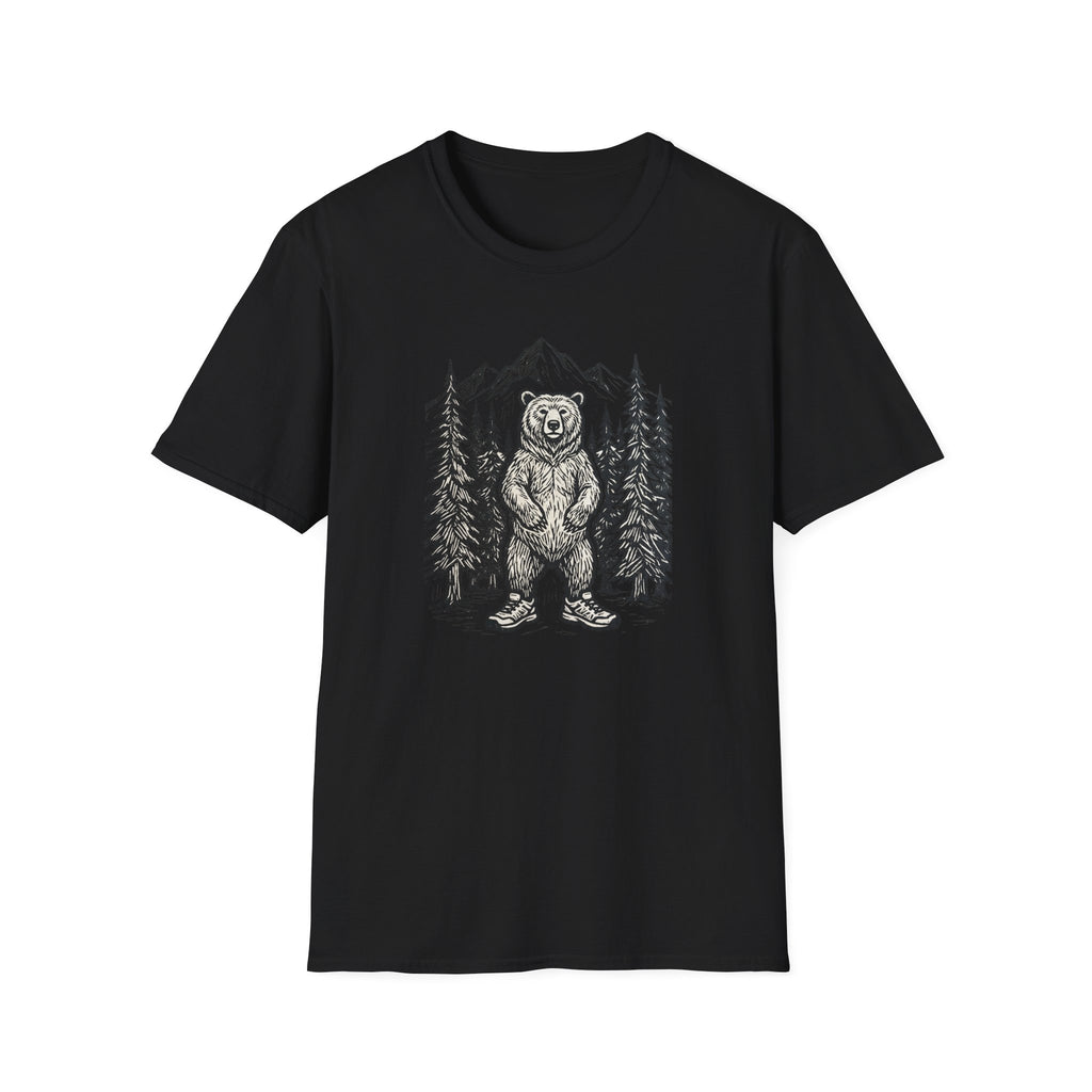 Linocut Bear T-Shirt