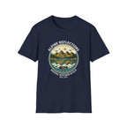 Alpine Reflections-BLACK T-Shirt