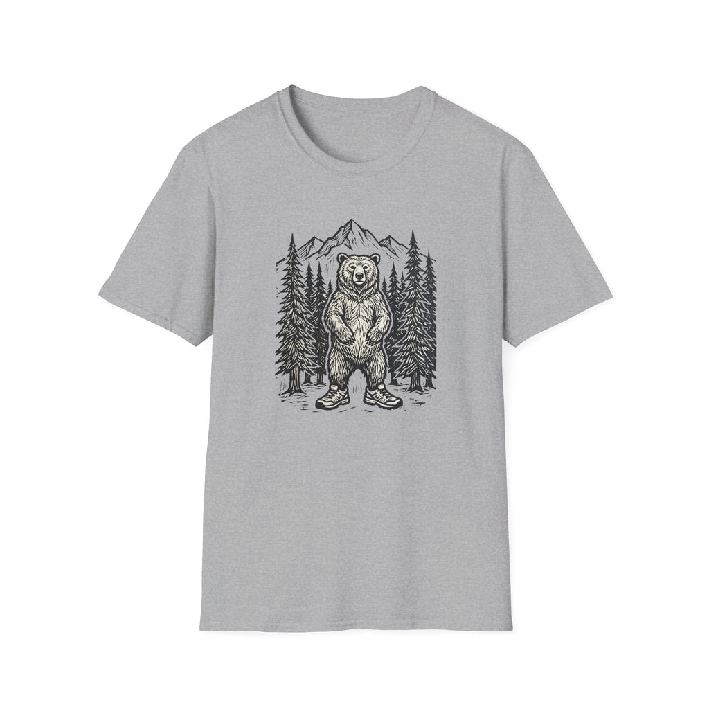 Linocut Bear T-Shirt