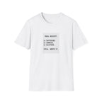 Trail Receipt T-Shirt