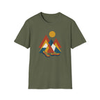 Geometric Peaks T-Shirt