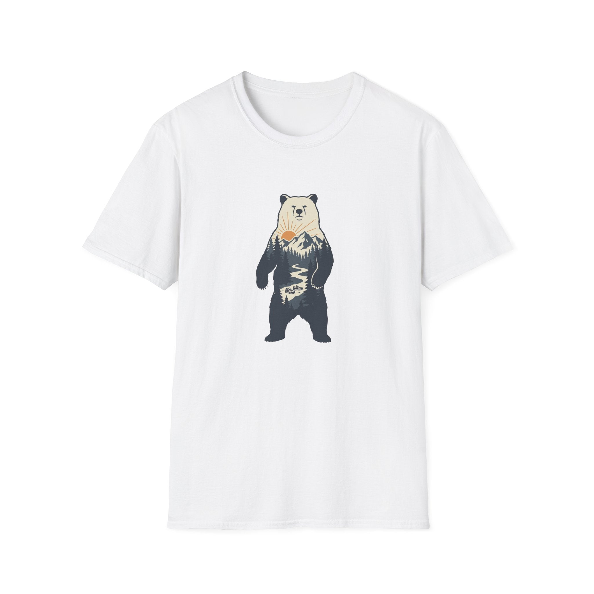 Double Exposure Bear T-Shirt