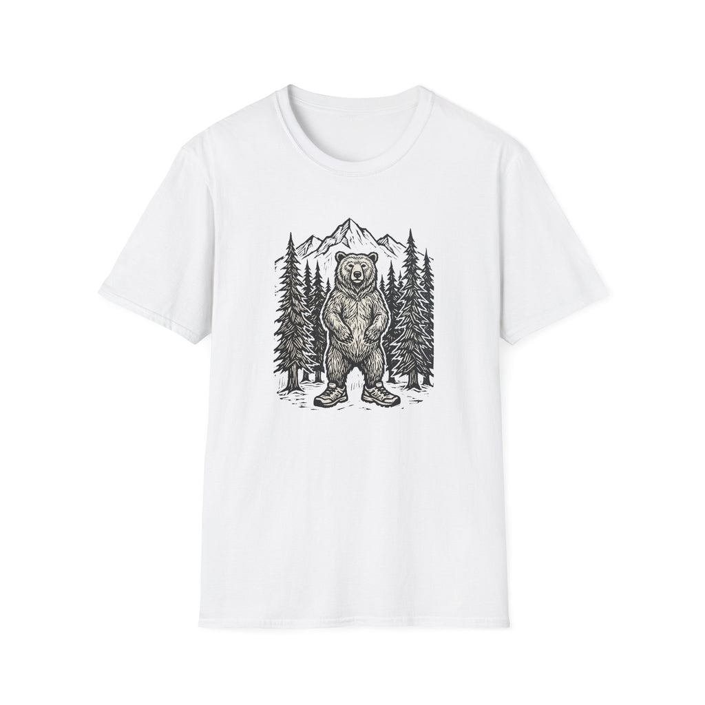 Linocut Bear T-Shirt
