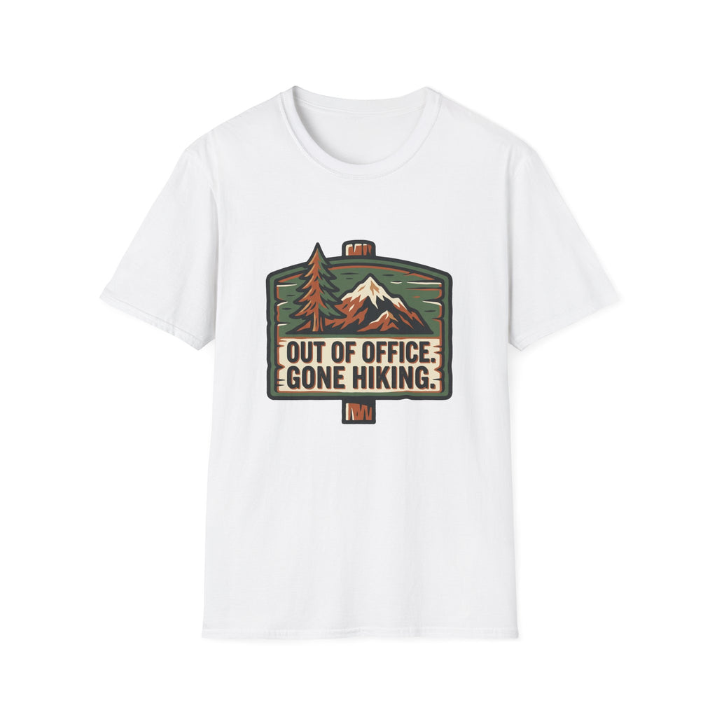 Out Of Office Gone Hiking T-Shirt
