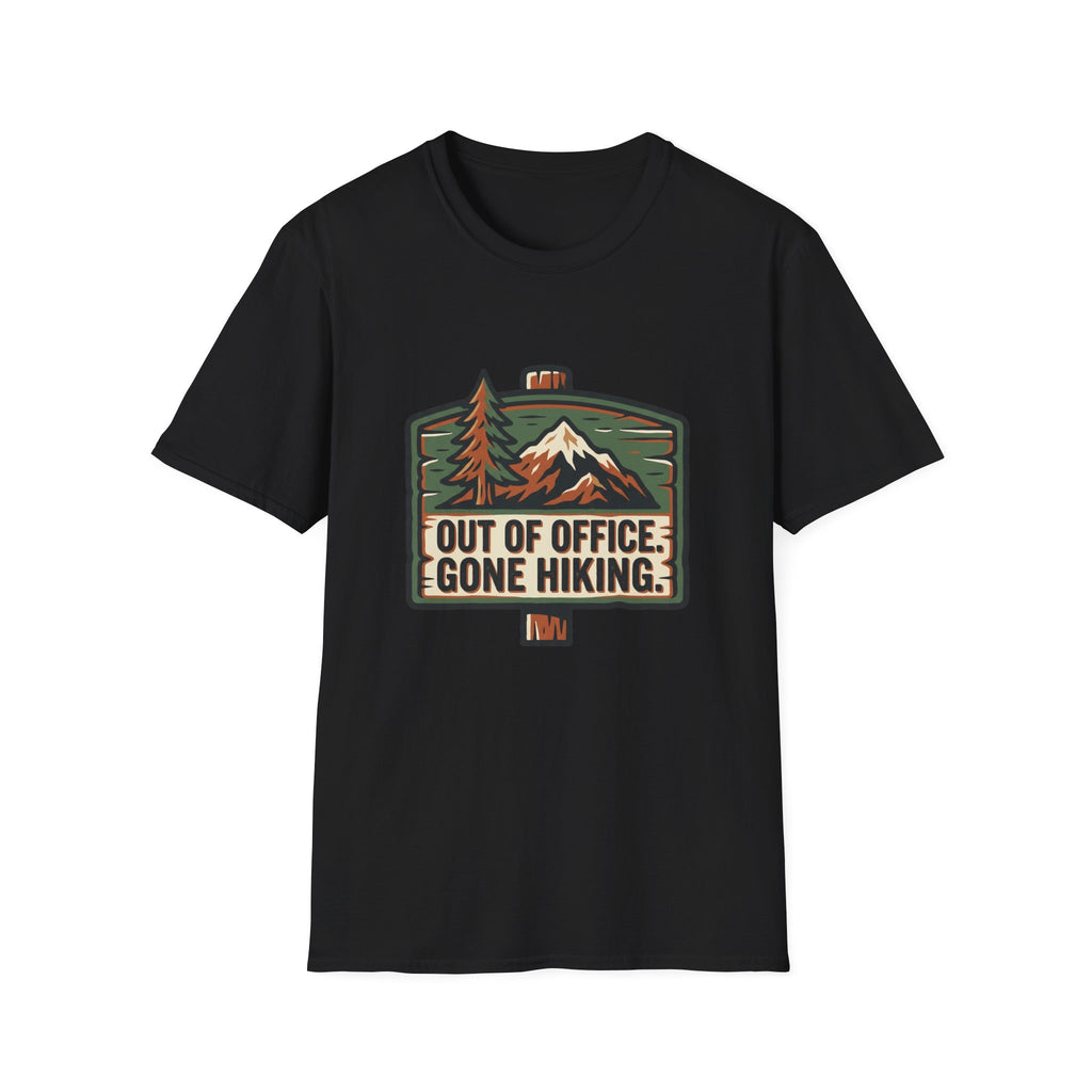Out Of Office Gone Hiking T-Shirt