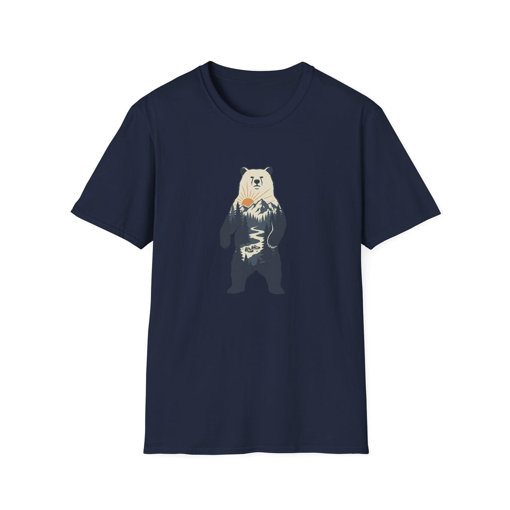 Double Exposure Bear T-Shirt