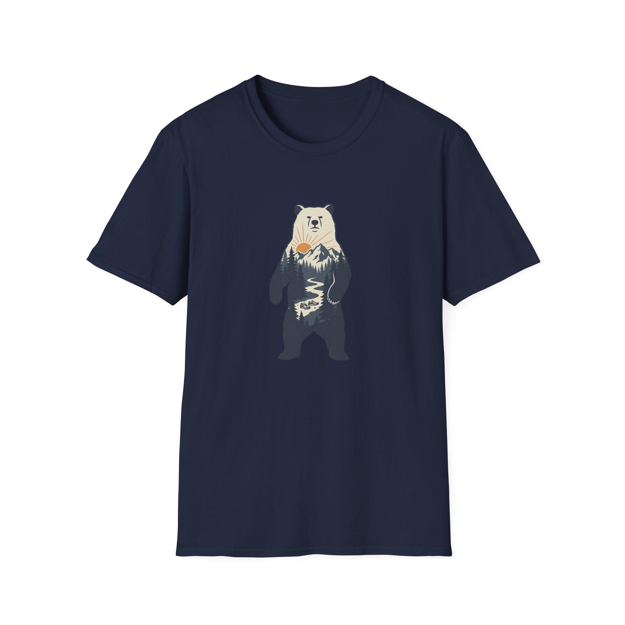Double Exposure Bear T-Shirt