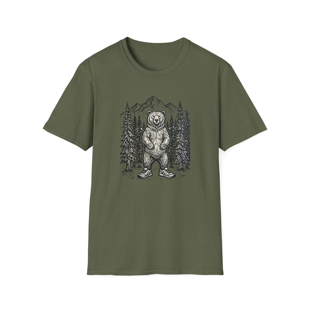 Linocut Bear T-Shirt