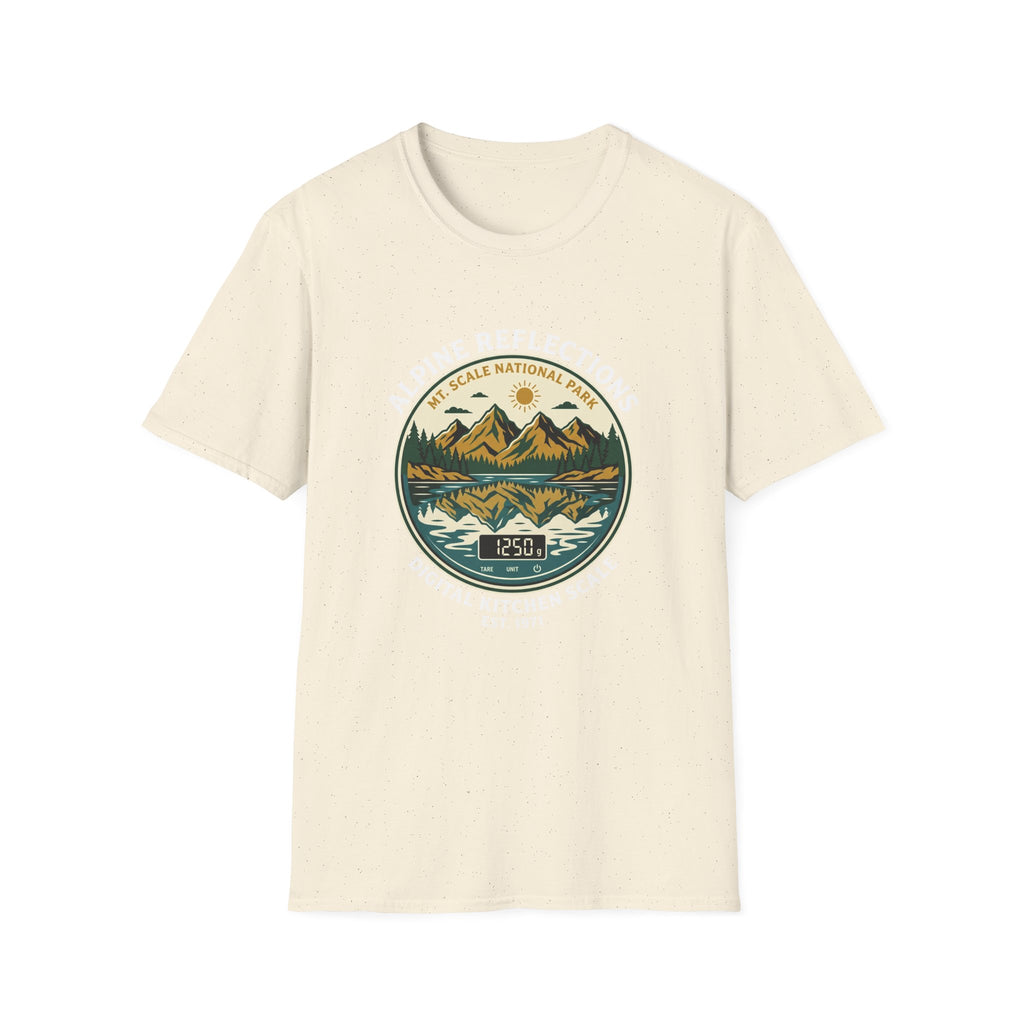 Alpine Reflections-BLACK T-Shirt