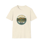 Alpine Reflections-BLACK T-Shirt