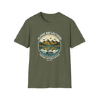 Alpine Reflections-BLACK T-Shirt
