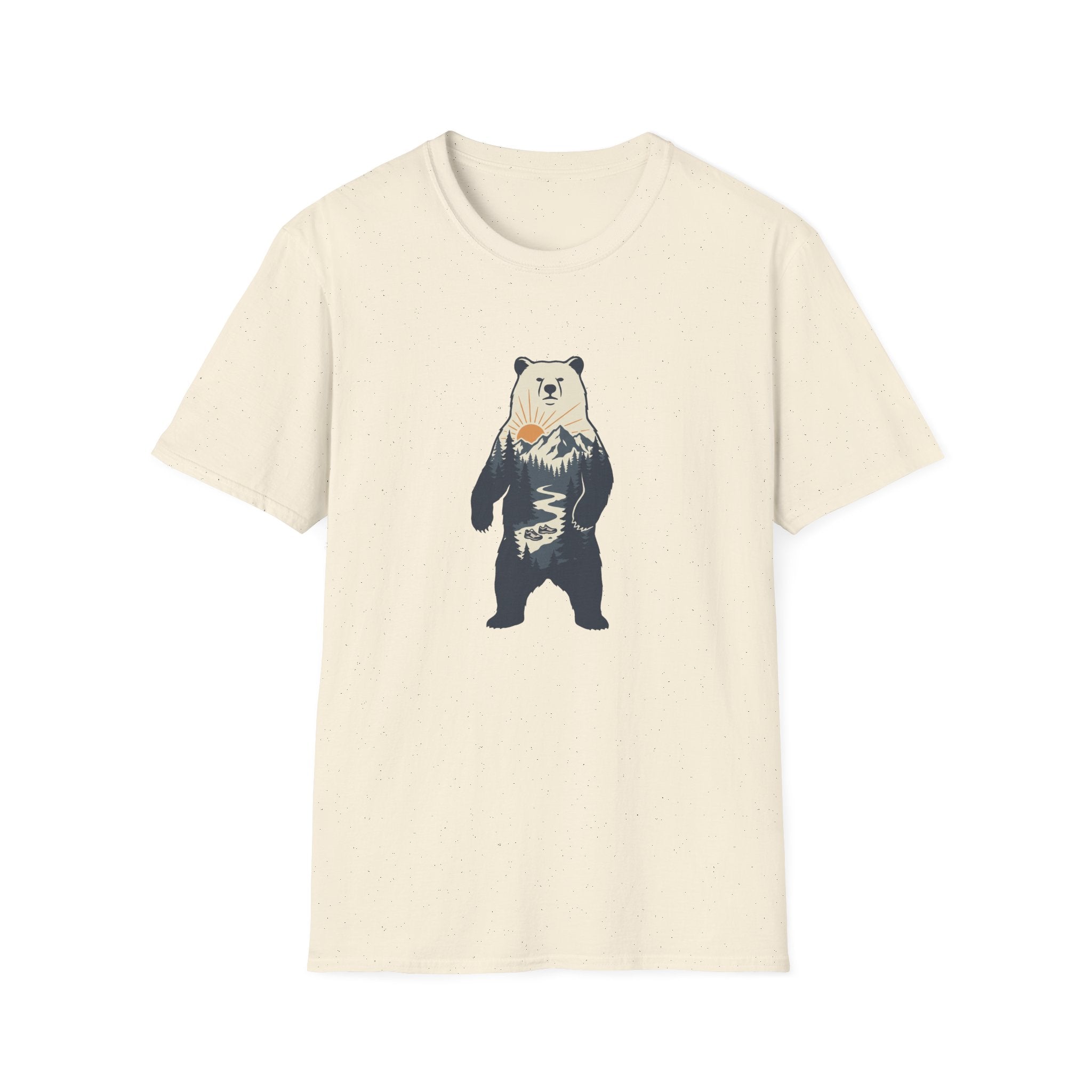 Double Exposure Bear T-Shirt