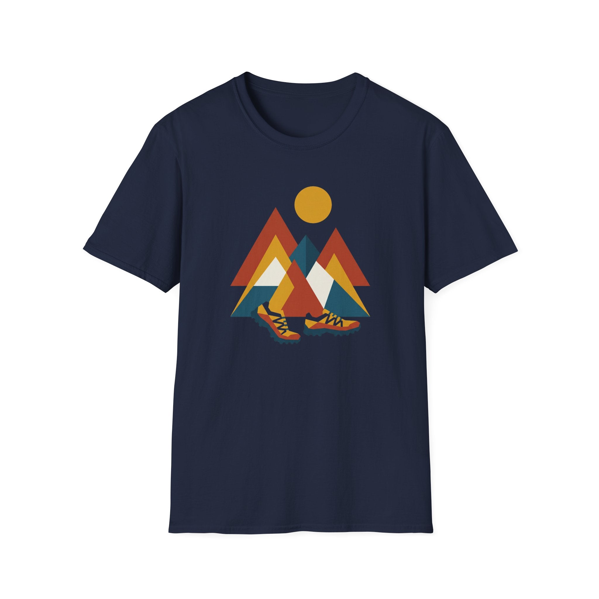 Geometric Peaks T-Shirt