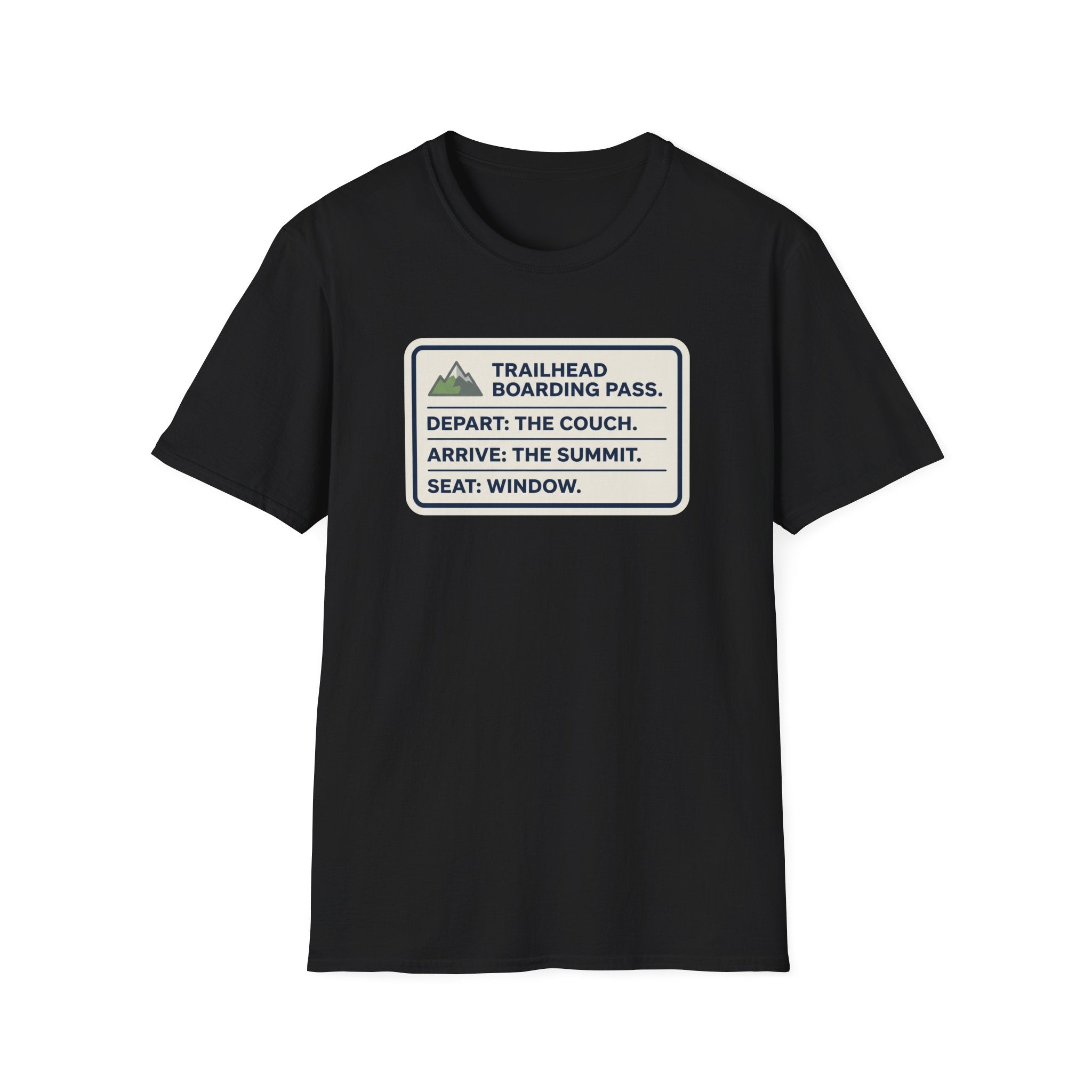 Trailhead Boarding Pass T-Shirt