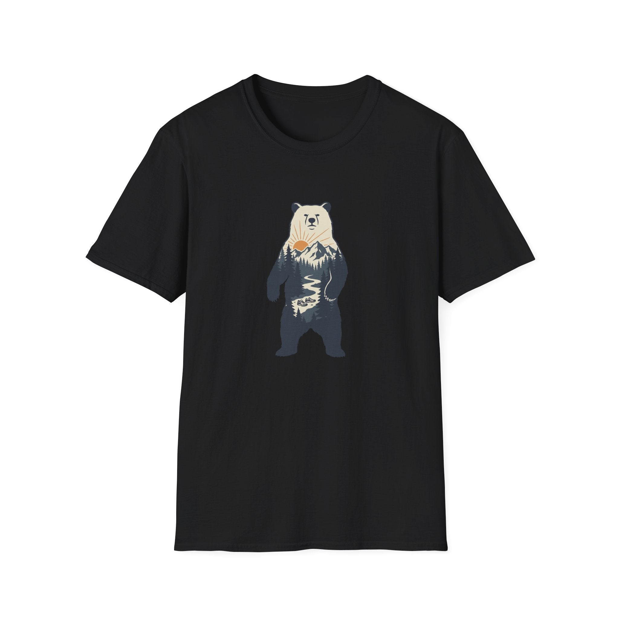 Double Exposure Bear T-Shirt