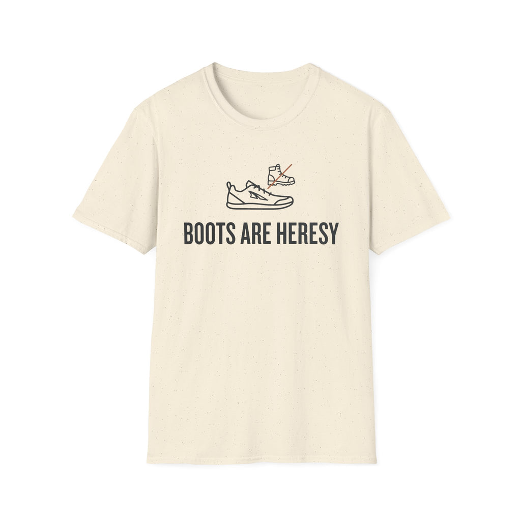 Boots Are Heresy T-Shirt