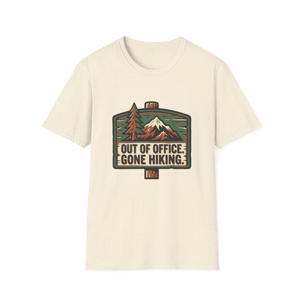 Out Of Office Gone Hiking T-Shirt