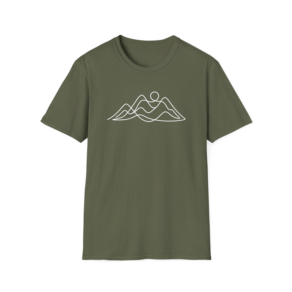One-Line Peaks T-Shirt
