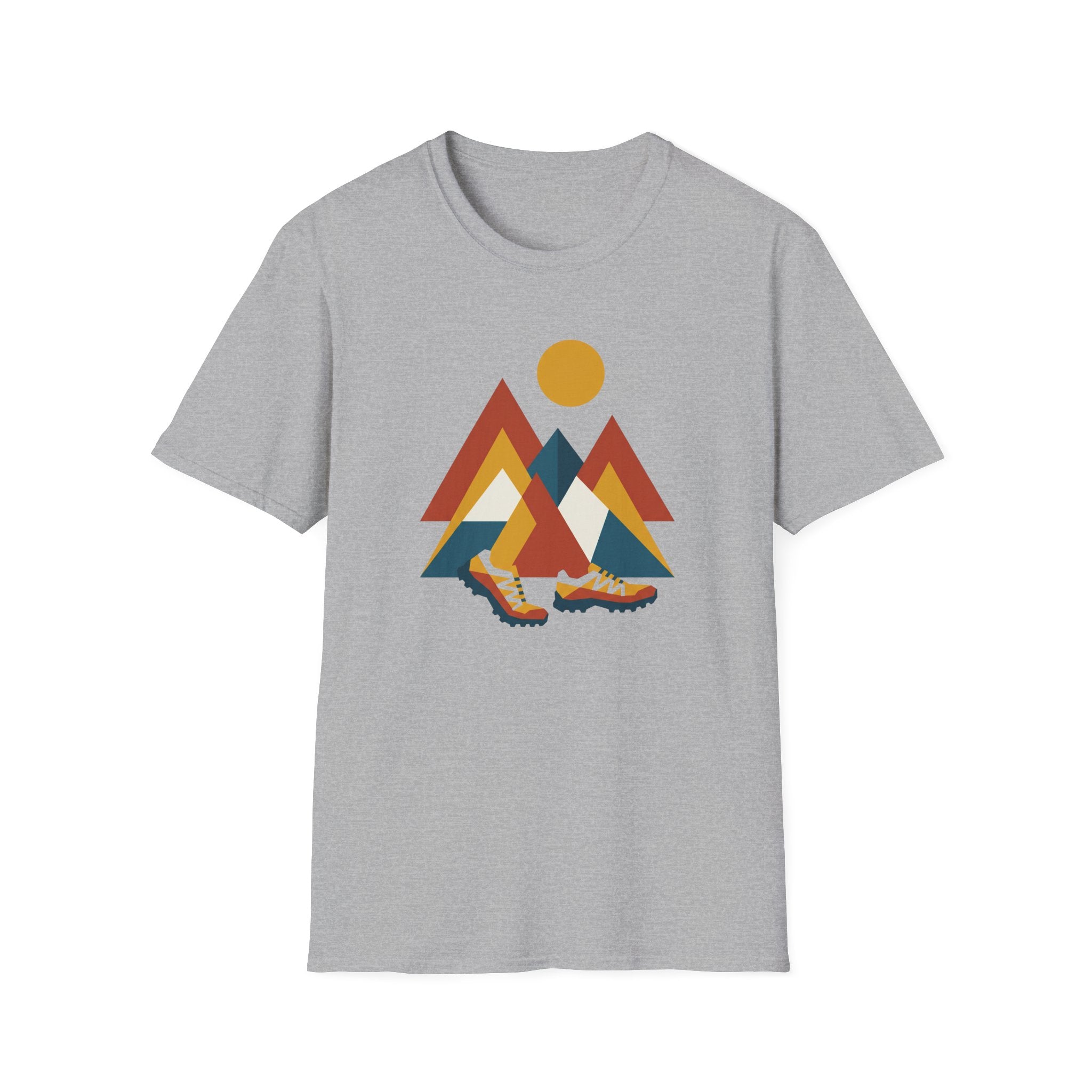 Geometric Peaks T-Shirt