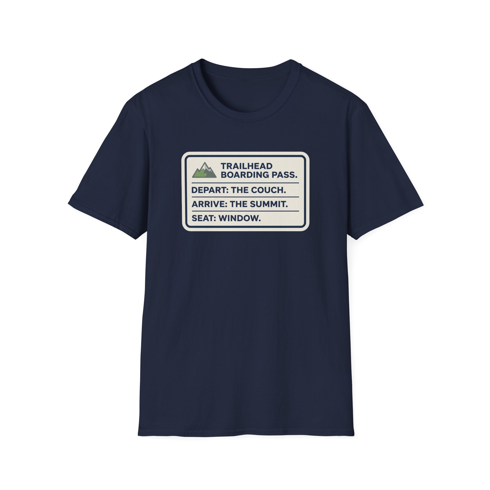 Trailhead Boarding Pass T-Shirt