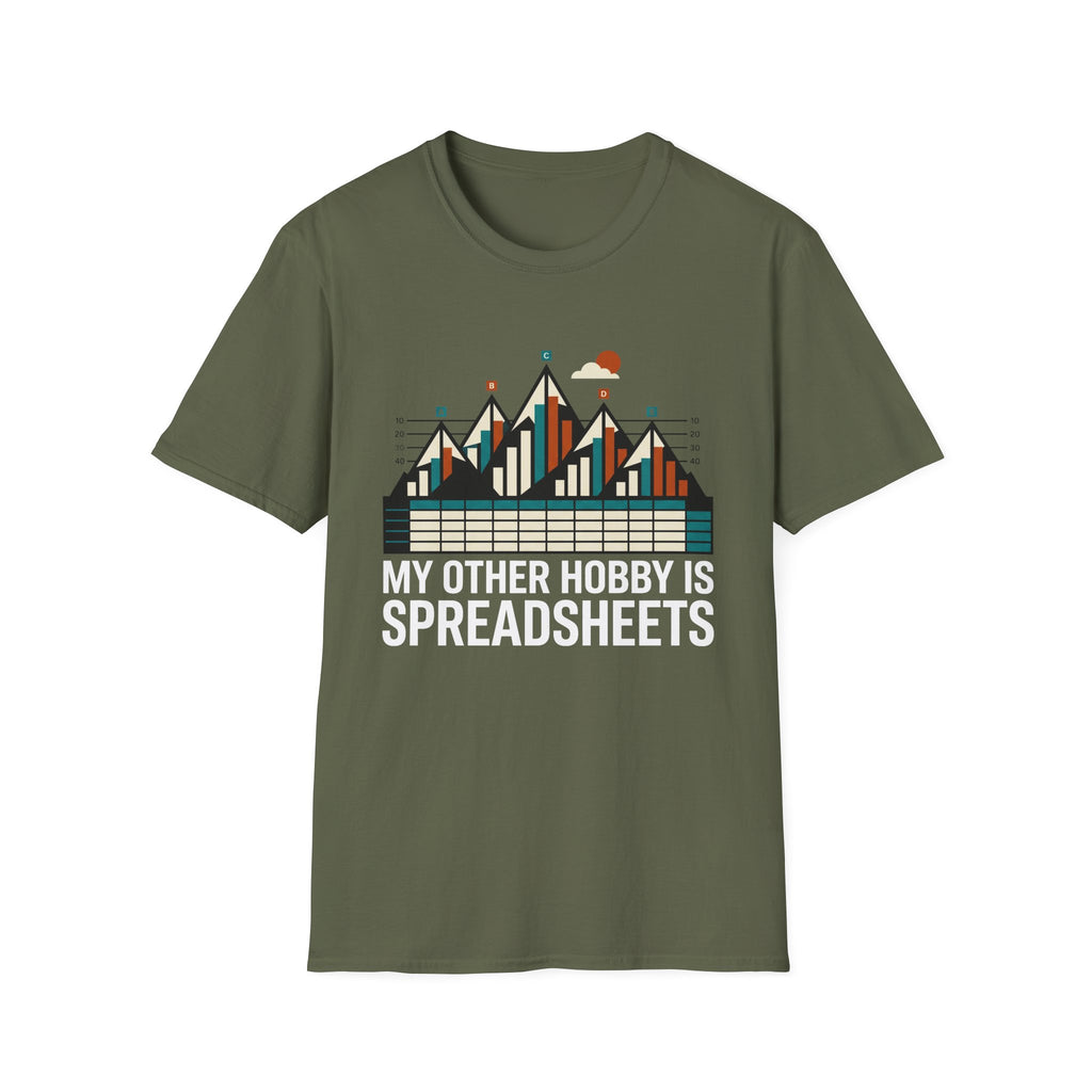 My Other Hobby Is Spreadsheets T-Shirt