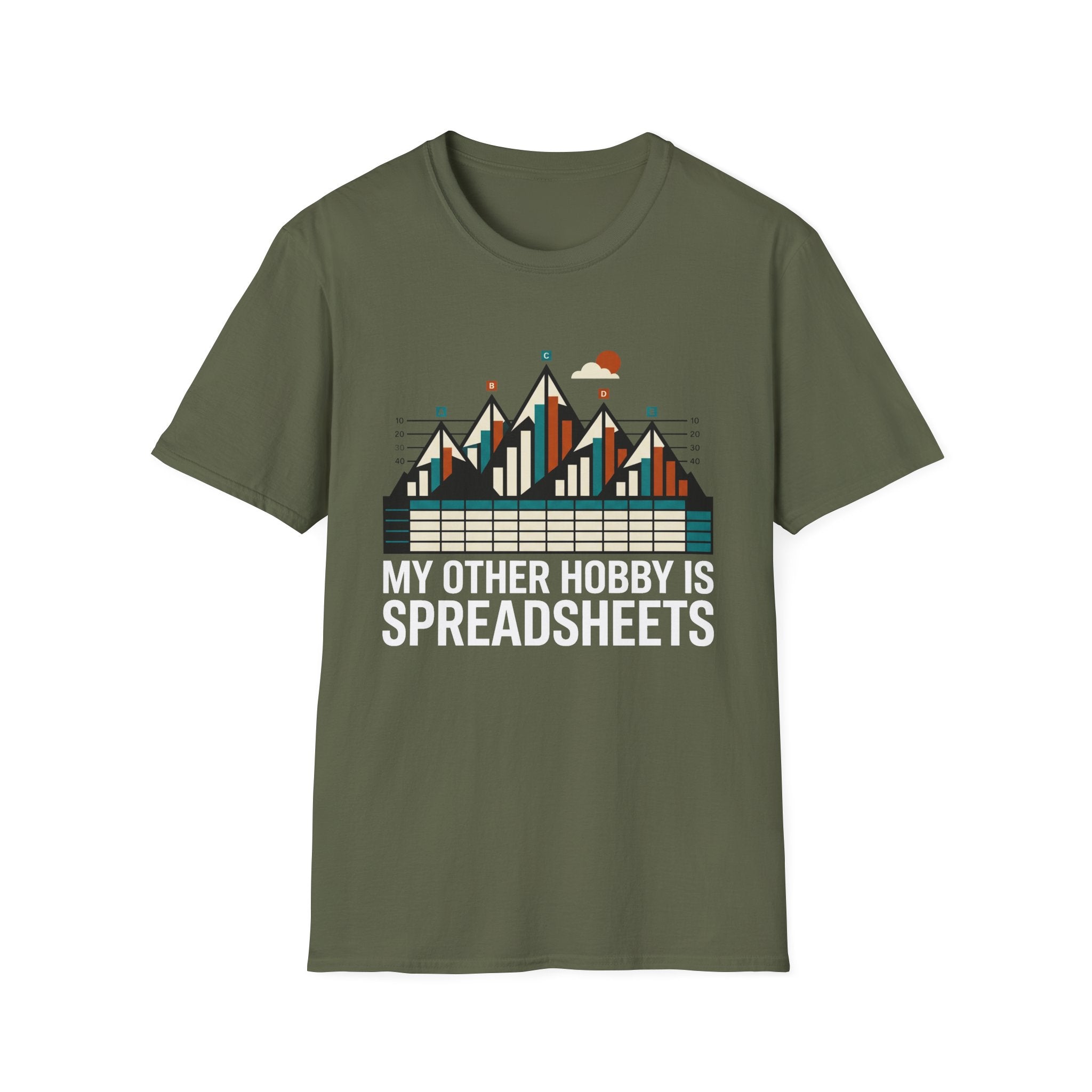 My Other Hobby Is Spreadsheets T-Shirt