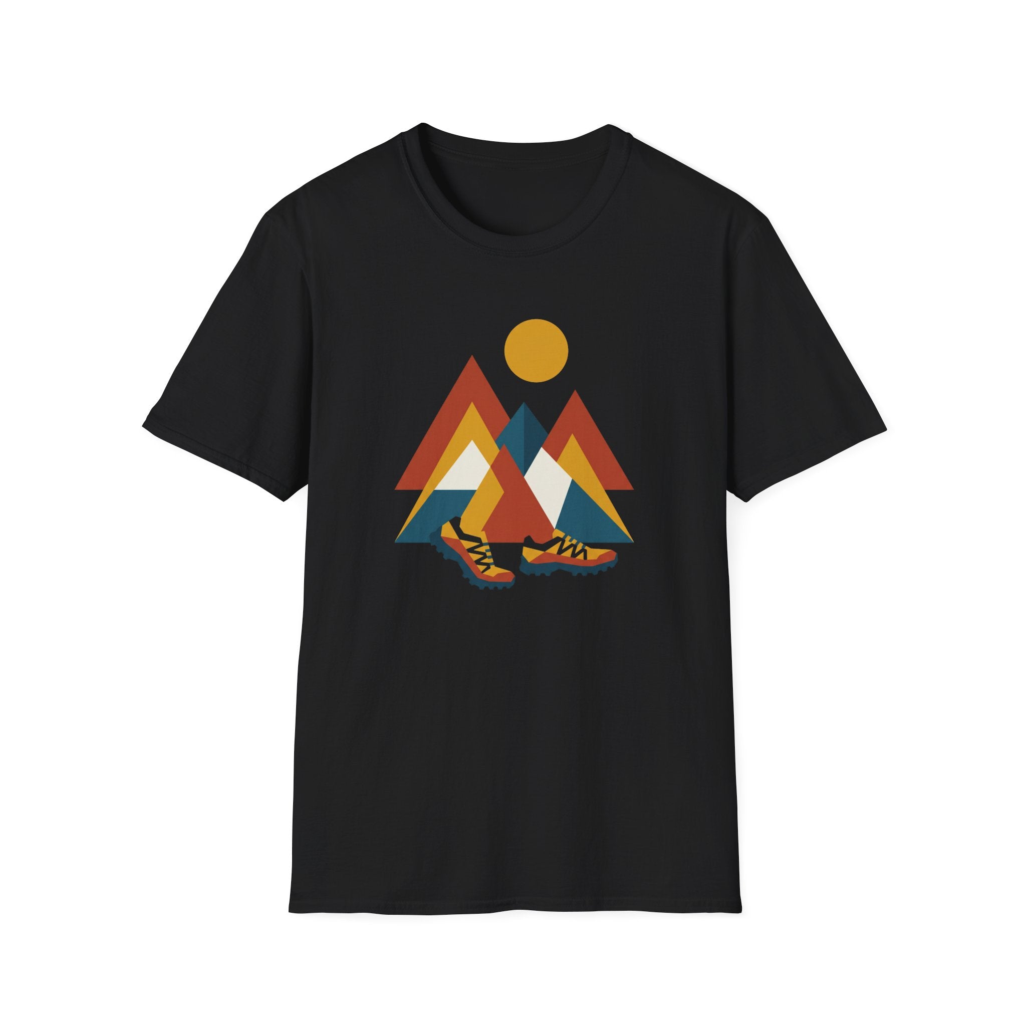 Geometric Peaks T-Shirt