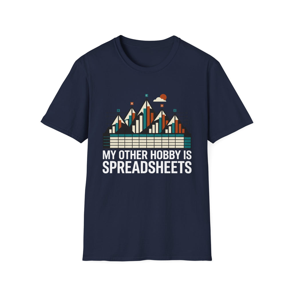 My Other Hobby Is Spreadsheets T-Shirt