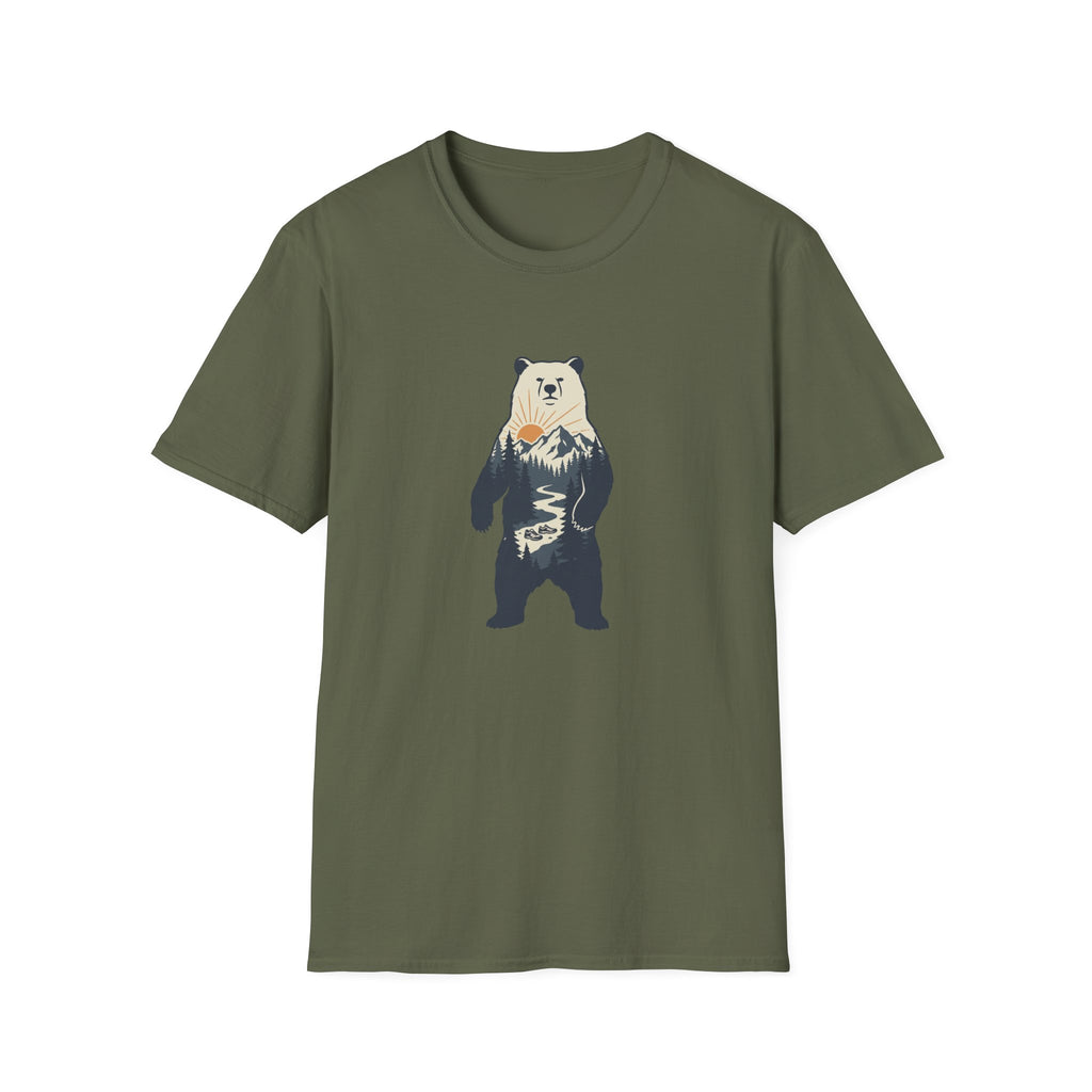 Double Exposure Bear T-Shirt